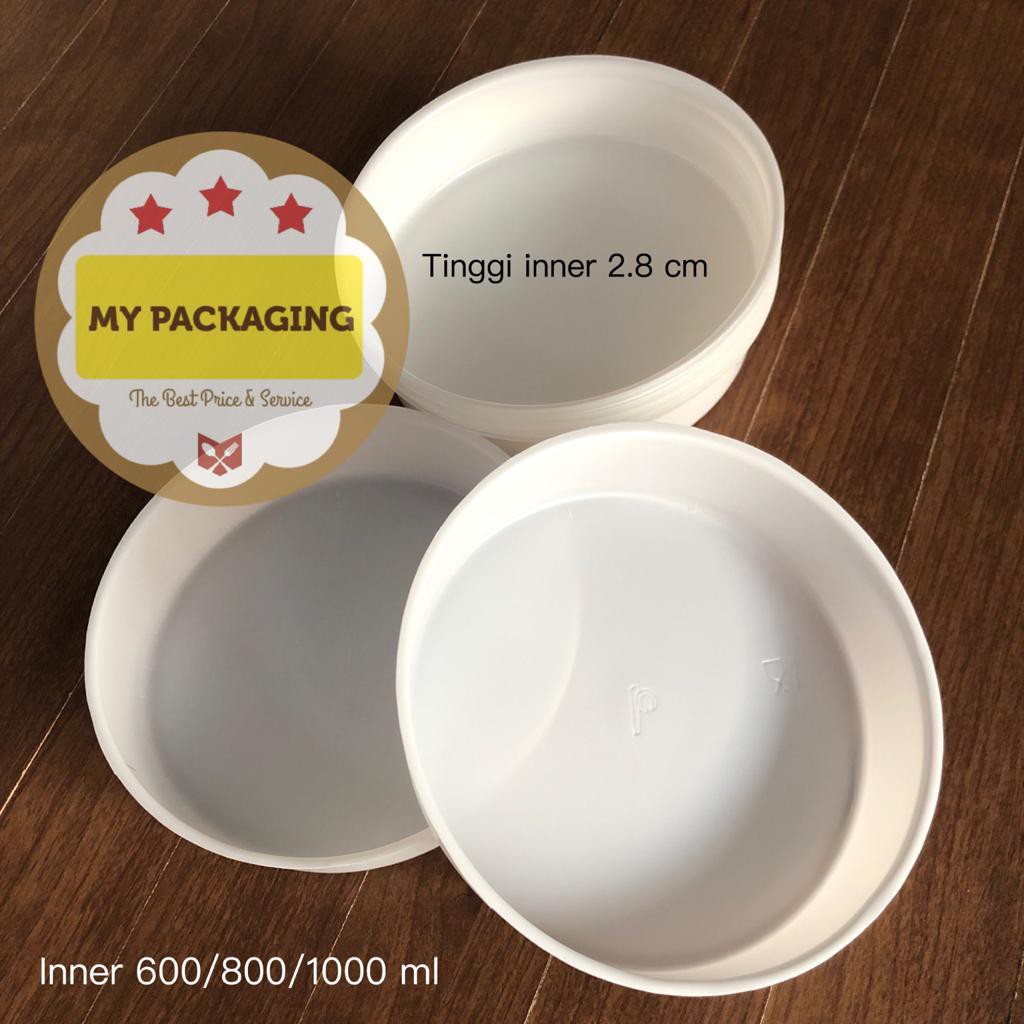 Inner / Tray Bowl 600/800/1000 ml - 50pcs