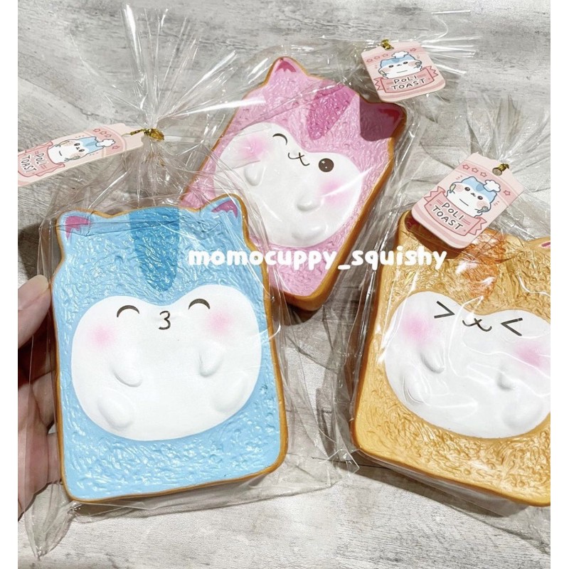 PROMO SQUISHY LICENSED poli toast mascot by popular boxes