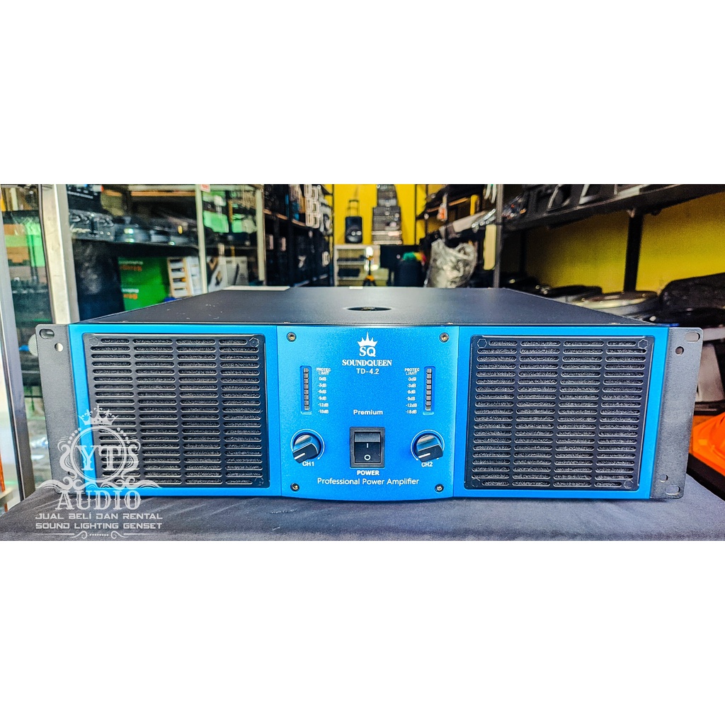 POWER SOUNDQUEEN TD 4.2 Premium Class TD 2X2000WATT ORIGINAL