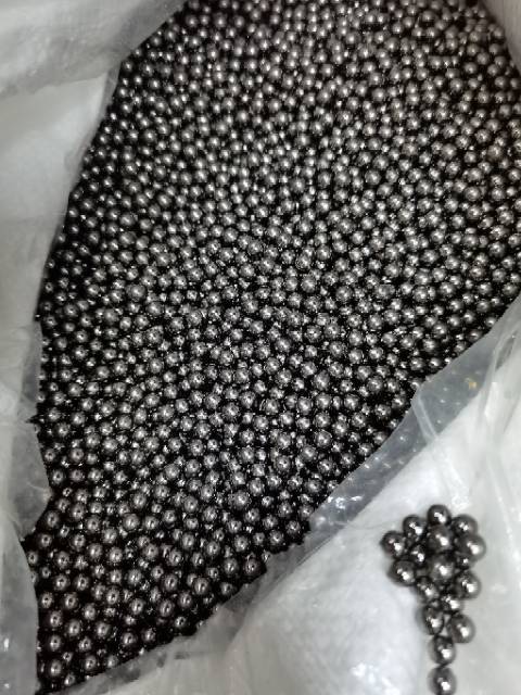 MUTIARA TINDIK 6 MM DAN 8 MM SERI WARNA CHROME KUALITAS SUPER AA PER 100 GRAM