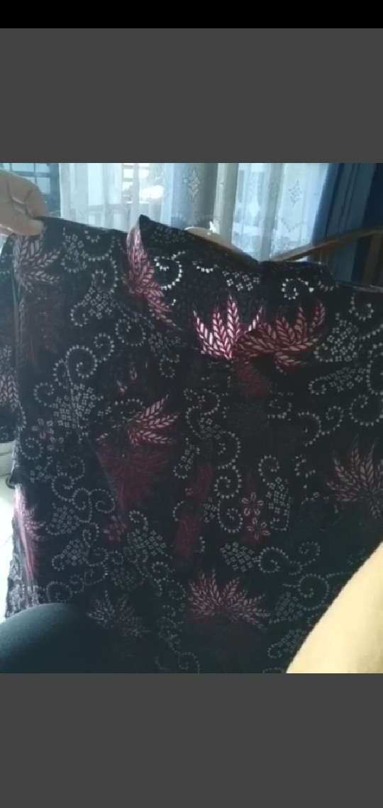 Blouse Big Size Batik Wanita Atasan Batik Baju Kerja Big Size S-m-l-xl-xxl-3l-4l-5l Seragam Batik