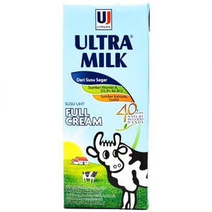 

Susu UHT Ultra Milk Full Cream 250 ml