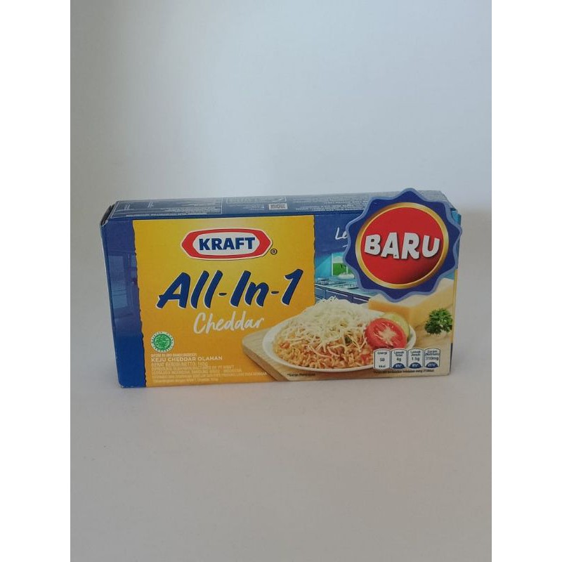 

KEJU KRAFT ALL IN ONE CHEDDAR 165gr