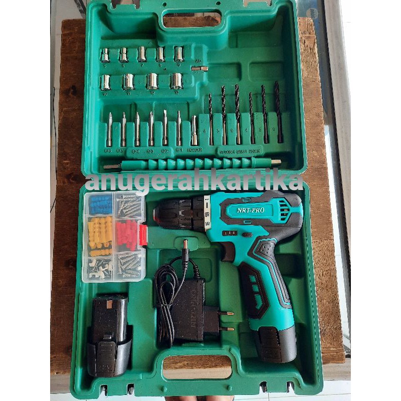 Bor Cordless / Bor Baterai / Bor Cas NRT PRO DC 330 SET