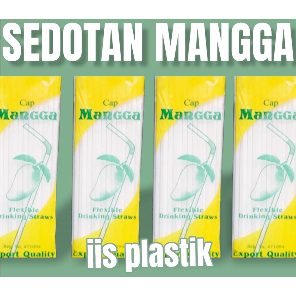 SEDOTAN TEKUK PUTIH CAP MANGGA ( PER PACK ) kecil