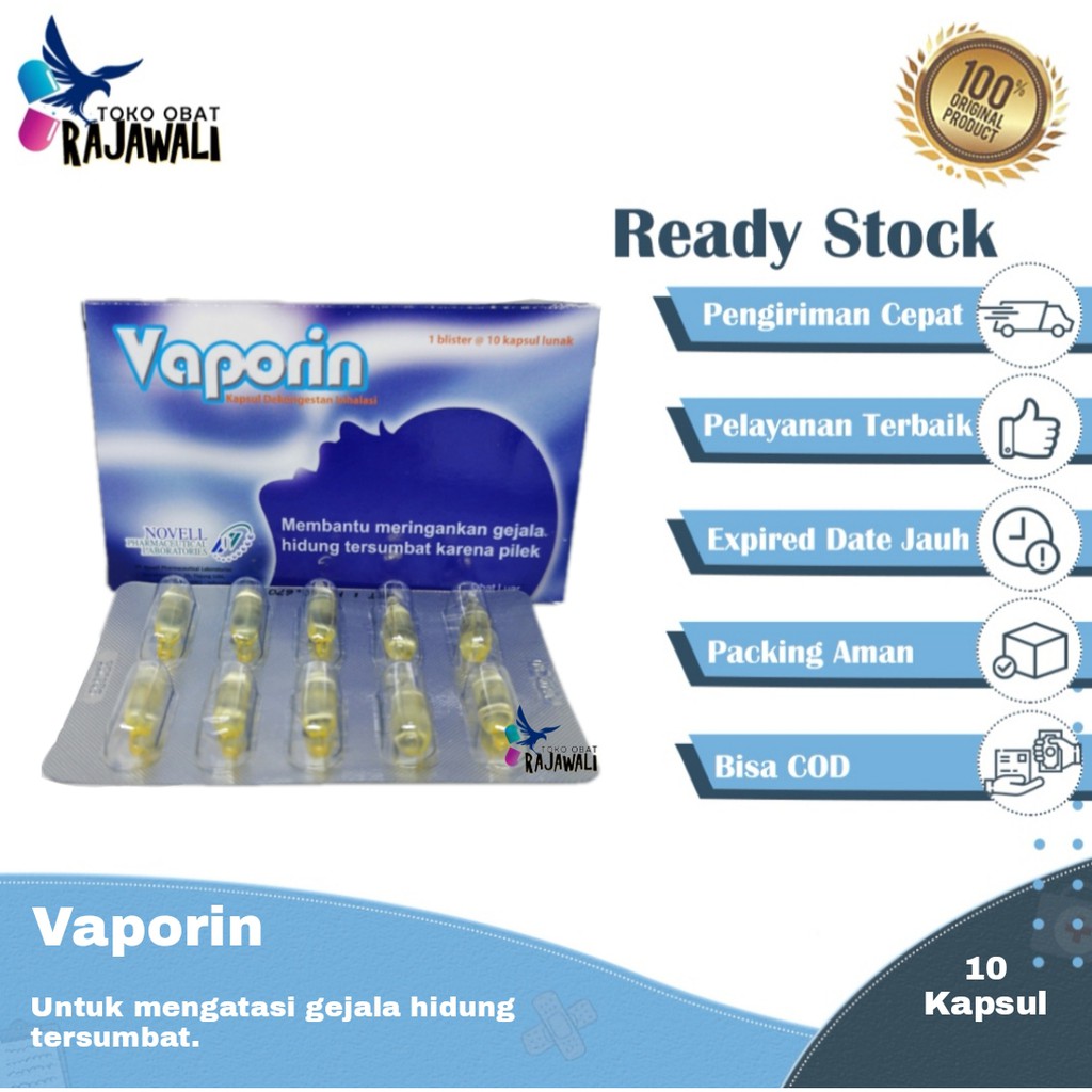 vaporin kapsul untuk melegakan pernapasan bayi