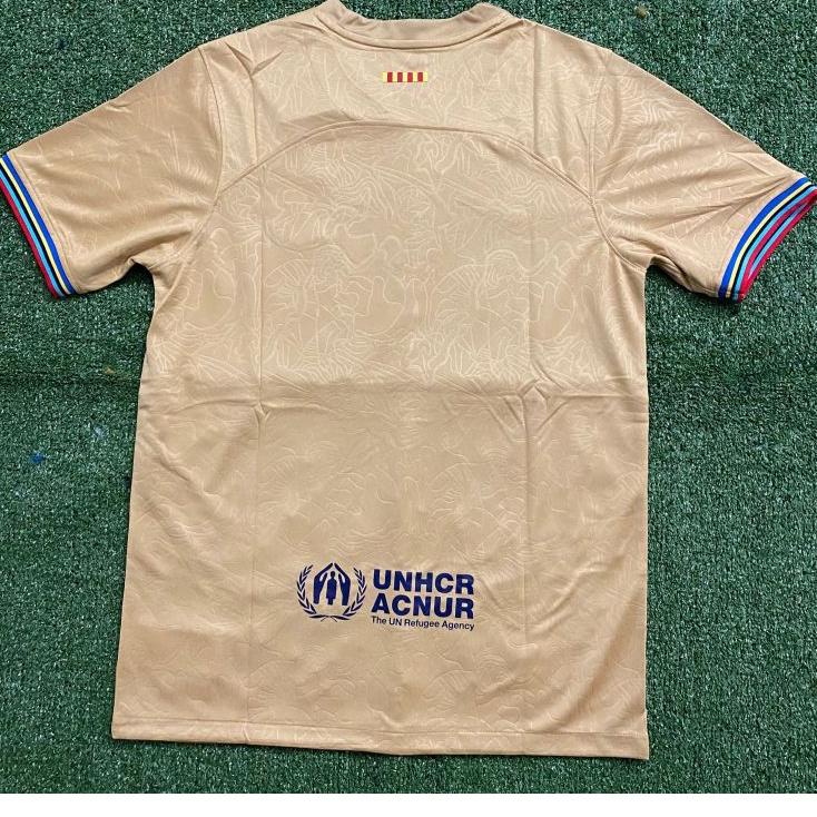 Barang Pilihan.. Jersey baju bola barca. barka. Barcelona. tandang away 2023 Grsde ori Official go i