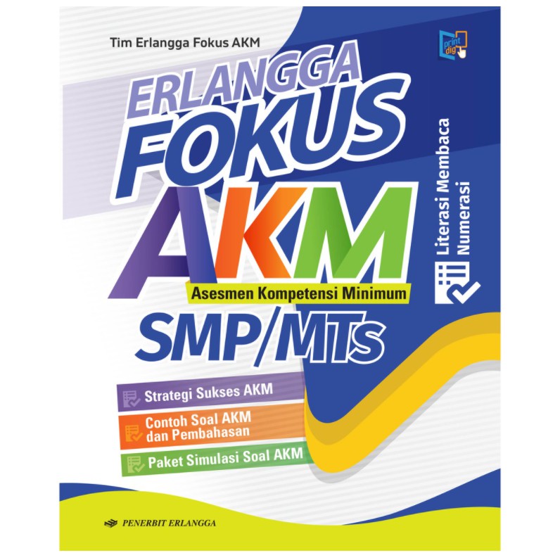 

ERLANGGA FOKUS AKM (ASESMEN KOMPETENSI MINIMUM) U/ SMP/MTS