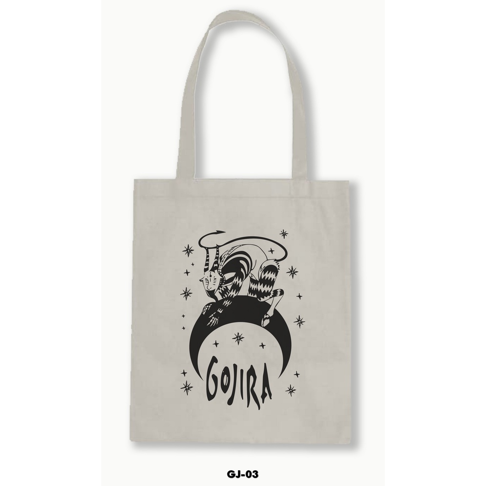 TOTE BAG BLACU - GOJIRA