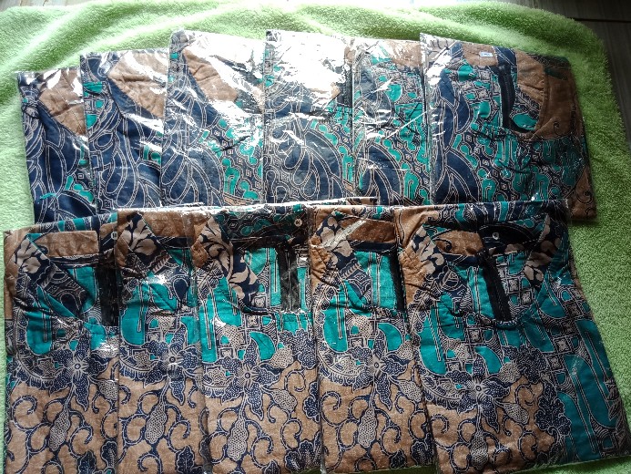 Terlaris Serut Genes Jelita Tunic Navbor Yelbor Whitbor Creambor Tunik Batik Modern Hrb030 Dolbi Dob