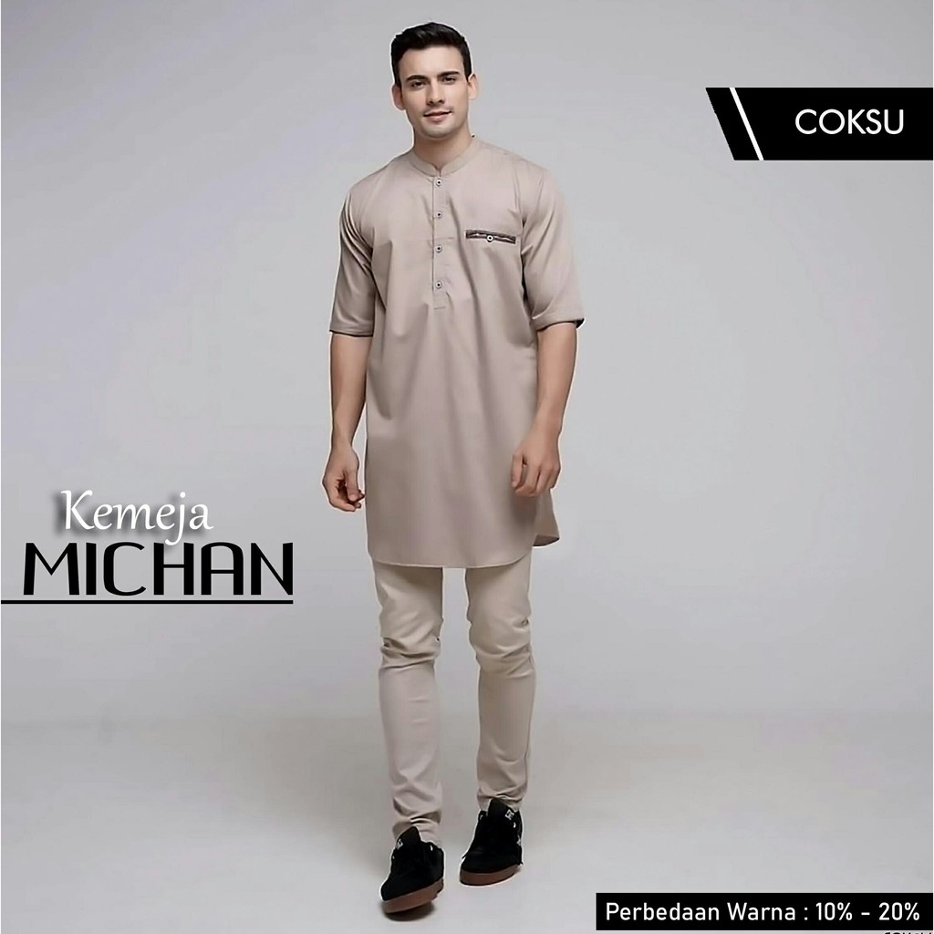 KEMEJA MICHAN 9WARNA