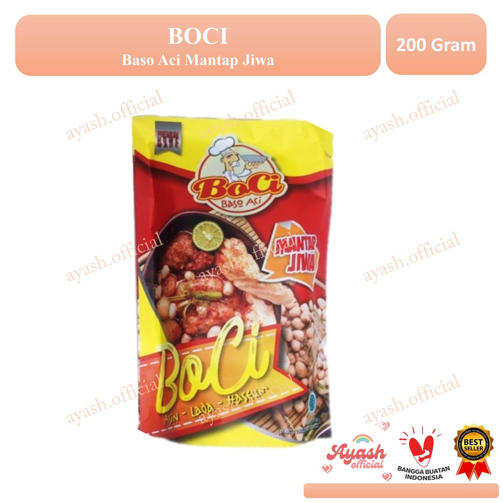 

BOCI Bakso Aci Mantap Jiwa - Asli garut