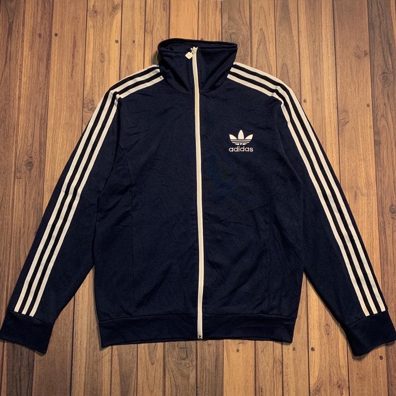 TRACKTOP ADIDAS EUROPE Navy Blue Second Thrift