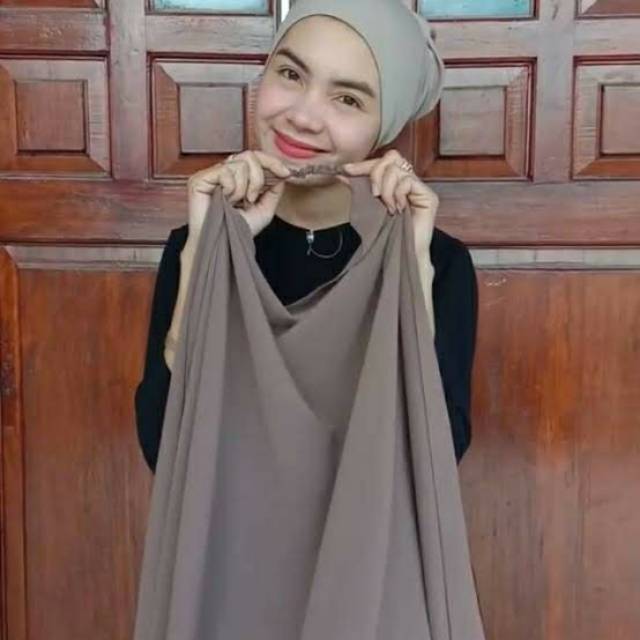 (175x75) Jilbab pashmina karet diamond / pashmina karet tali pashmina instan karet diamond Italiano