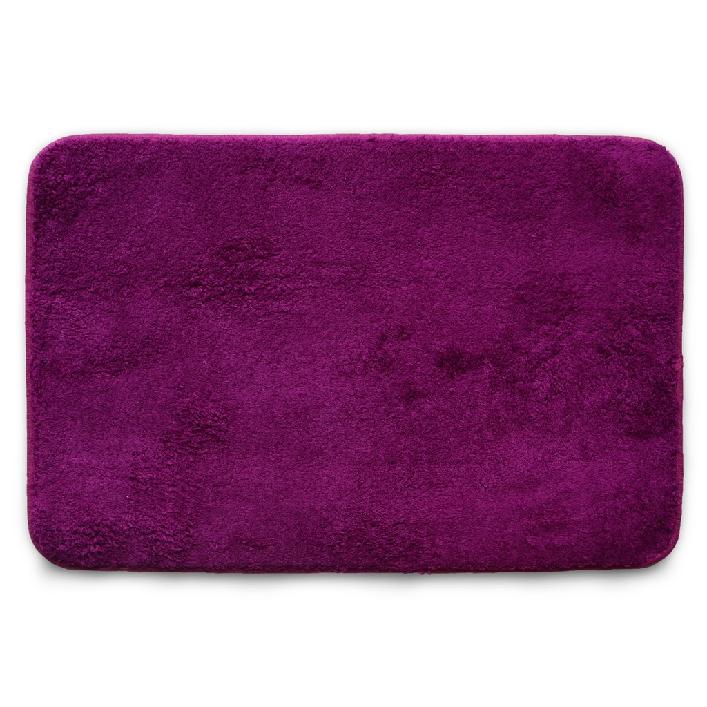 Keset Bulu Microfiber Anti Licin 40 x 60 cm-Purple
