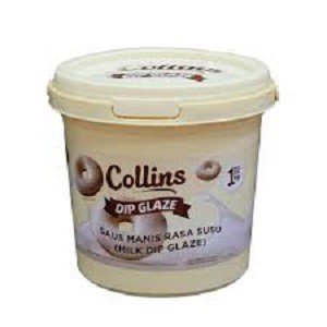 

collins dip glaze 5kg all varian 2 pcs rasa bisa di mix
