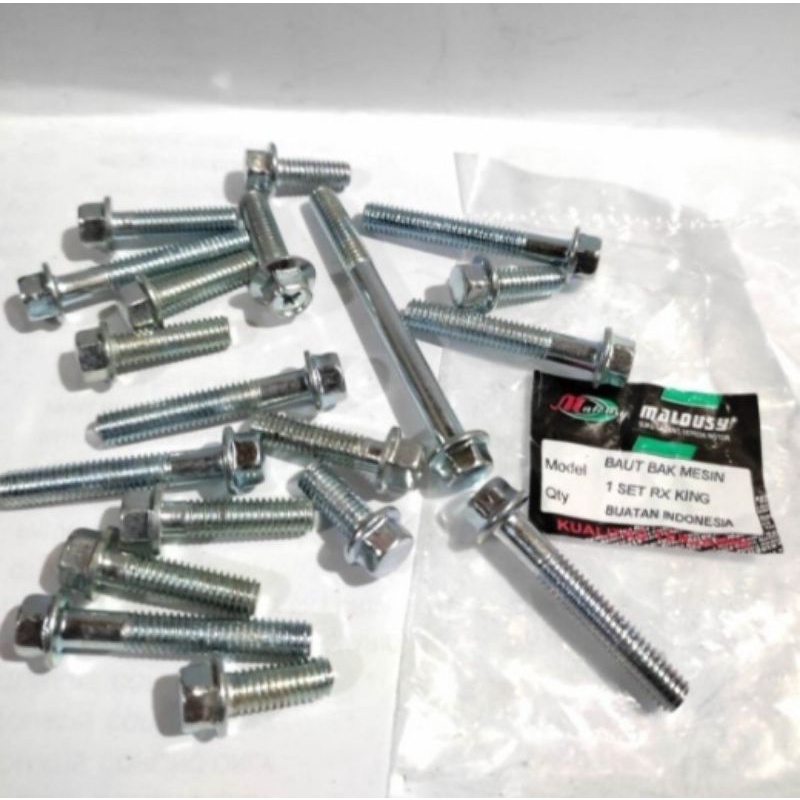 BAUD BAUT BLOK MESIN RX KING BAUD SET BLOK RX KING