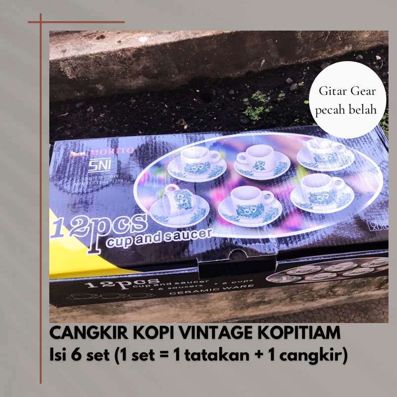 CANGKIR KOPI SET CANGKIR KOPITIAM SET CANGKIR KOPI VINTAGE CANGKIR KOPI JADOEL GELAS KOPI JADOEL GELAS KOPI VINTAGE GELAS KOPI SET