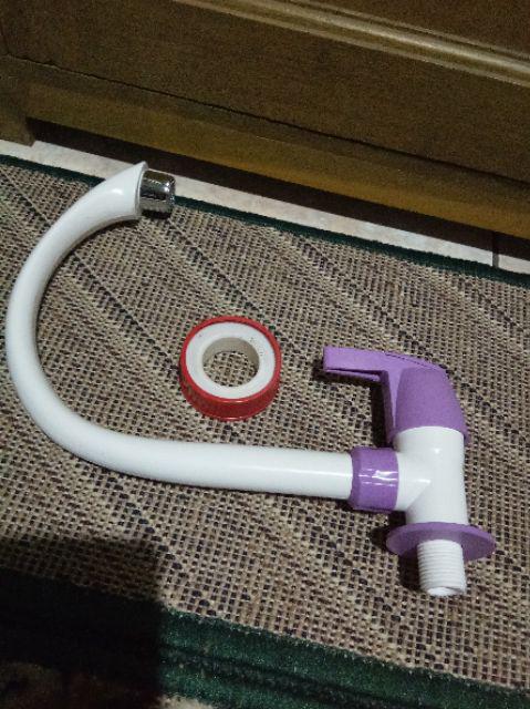 Kran Cuci Piring Plasti / Pvc / Keran Dapur Angsa / Kran Air Pvc Grosir