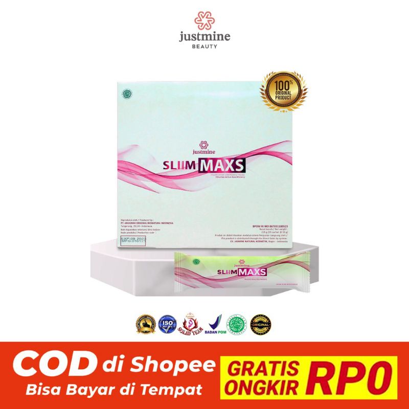 

SLIM MAX MINUMAN PELANGSING/DIET SEHAT TANPA EFEK SAMPING