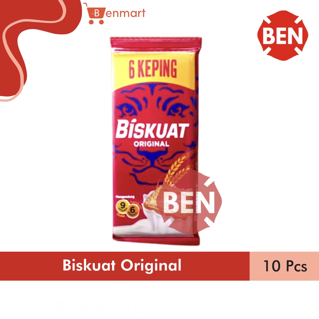 

Biskuat Original 1 Renceng 10 Bungkus Pcs - Biskuit 2000 Merah Pak Dus