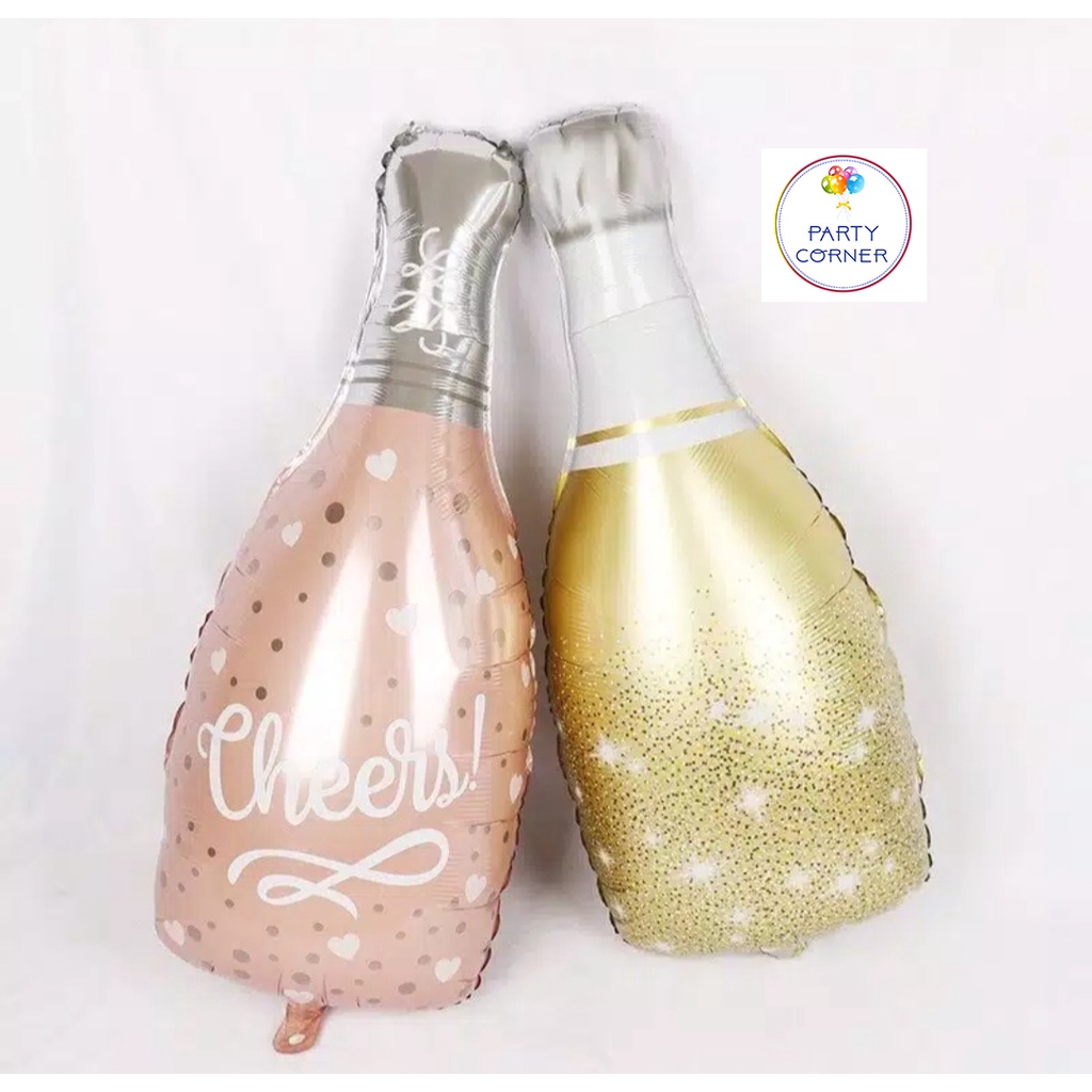 Foil Set Balon Wine Rose Gold Jumbo
