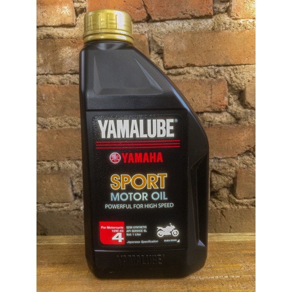 Oli Yamalube sport (Original) . untuk motor vixion, vixion new, byson, r15 dan motor sport yamaha