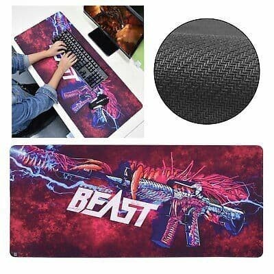 Gaming Mouse Pad XL Desk Mat 300 x 800 mm Model Motif