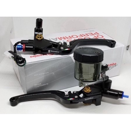 Master Rem BR3MBO RCS 98 1 Tabung Big Smoke + Breket Universal BEAT NINJA TIGER SONIC VIXION VARIO