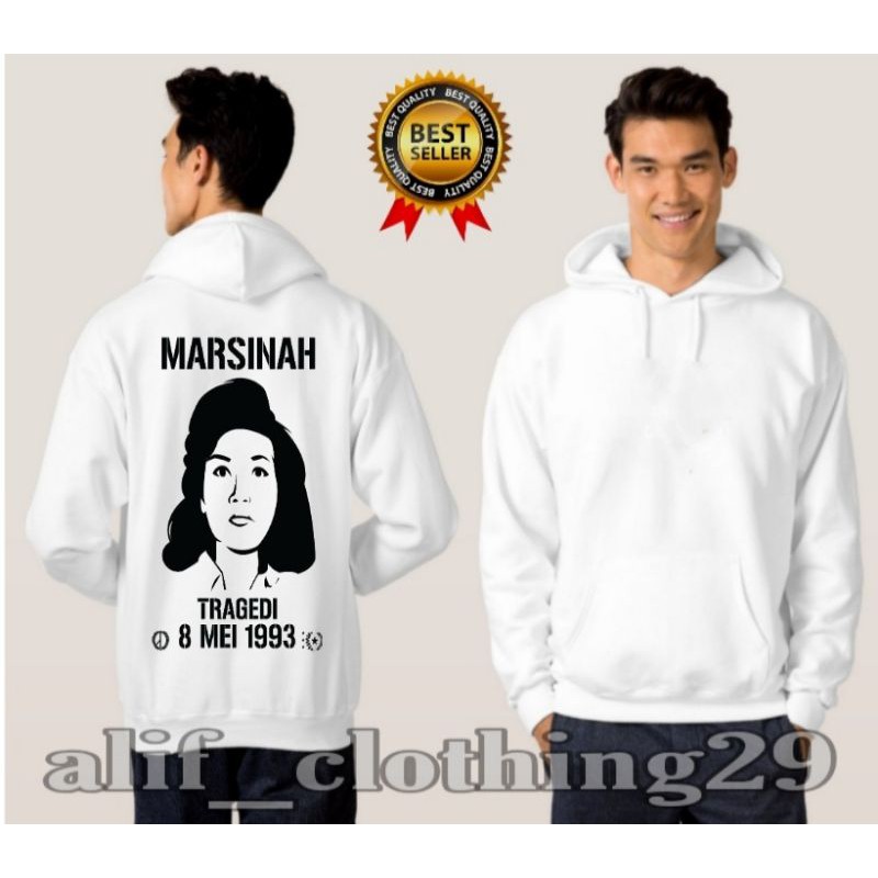 jaket sweeater jumper hoodie MARSINAH bisa custim