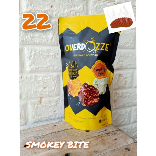 

Overdozze Premium Popcorn "Smokey Bite" (BBQ)