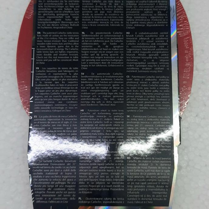 Promo Bet Pingpong Donic Carbotec Level 7000 / Bonus Cover / Original Donic