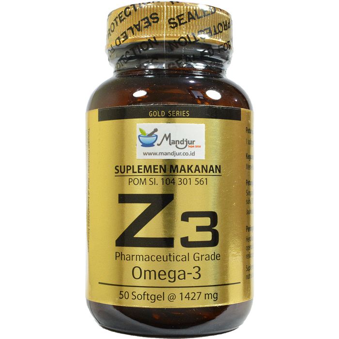 Sea Quill Z3 Pharmaceutical Grade Omega 3 - Suplemen Kesehatan Jantung Termurah