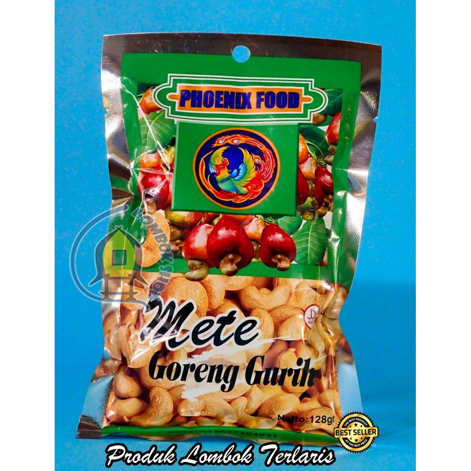 

Kacang Mete Mede Phoenix Goreng Gurih Khas Lombok 128 Gram