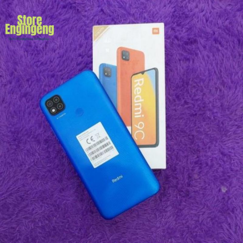 SECOND REDMI 9C 4/64 FULL BERGARANSI
