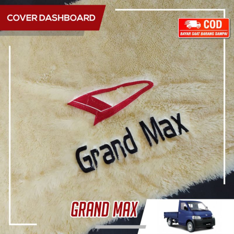 Jual Cover Dashboard Mobil Grand Max Bulu Bordir D Grandmax Dan Free