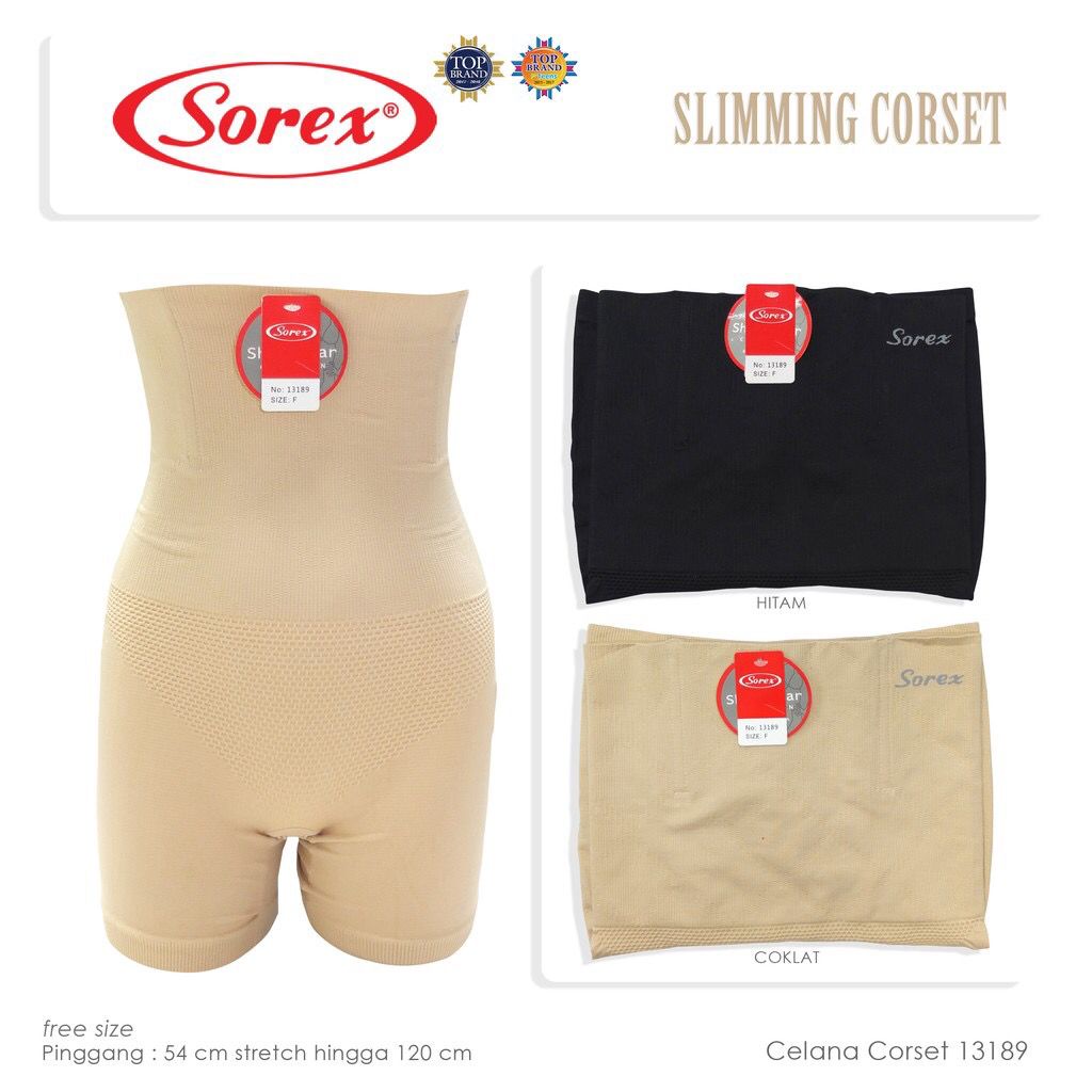 Sorex 13189 Stagen Pelangsing Korset Celana Stagen Pelangsing Korset Celana Setengah Badan Sorex 13189 Termurah