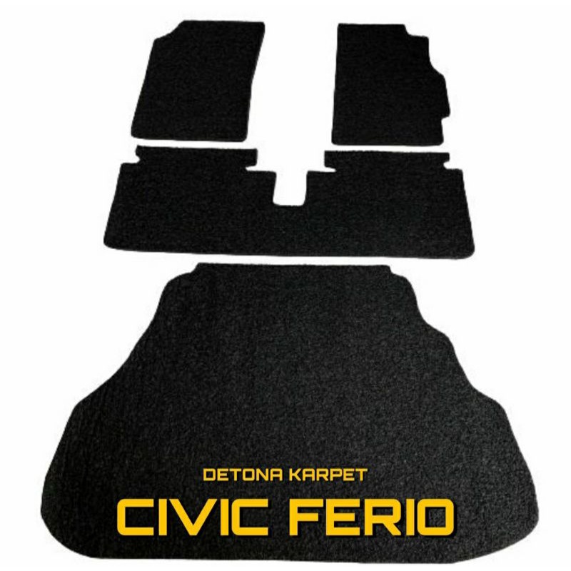 KARPET MOBIL CIVIC FERIO/ KARPET MIE BIHUN FULLSET MOBIL CIVIC FERIO