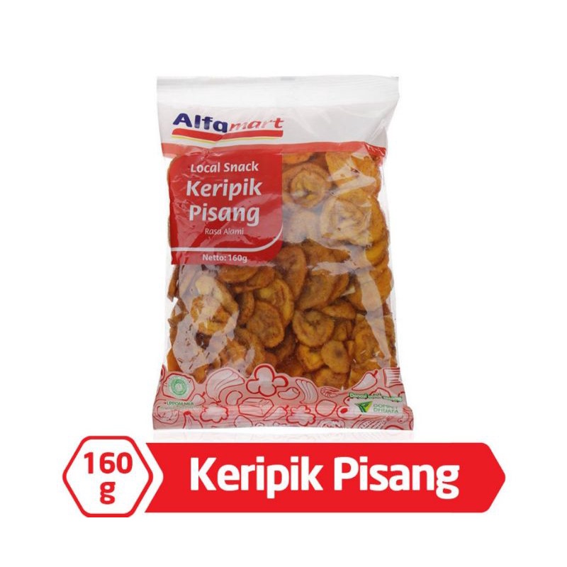 

Alfamart Keripik Pisang 160 g