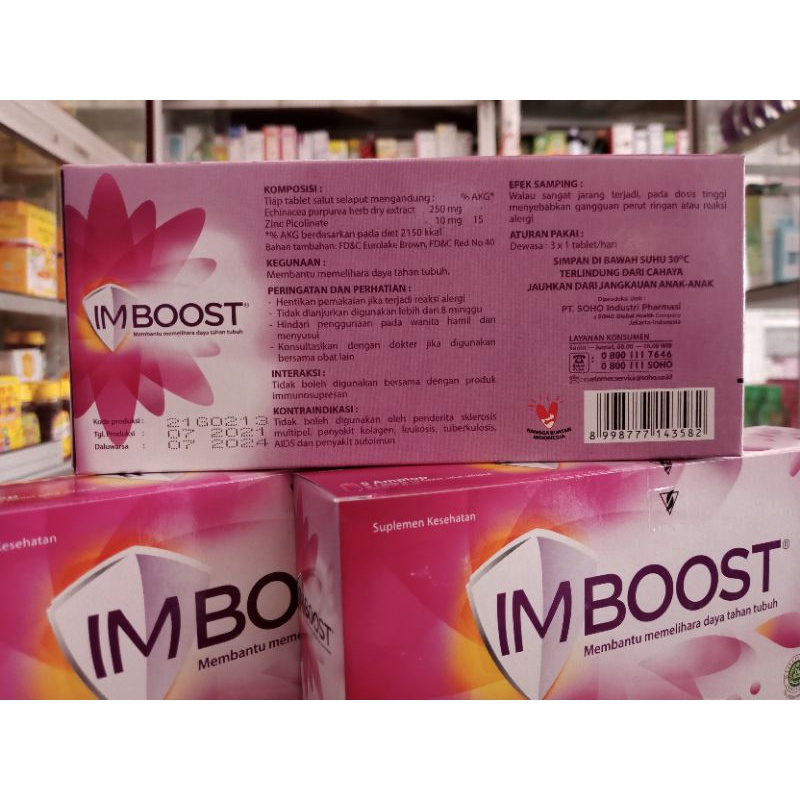 IMBOOST TABLET BOX @50 TABLET - ED 01/2026