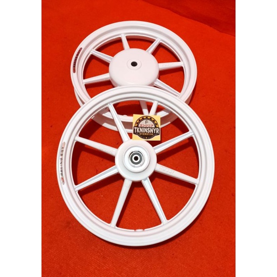 Velg VRossi Comet Palang 8 Copy RCB All Matic Yamaha Mio Karbu Nouvo Mio J XRide 115 - Putih