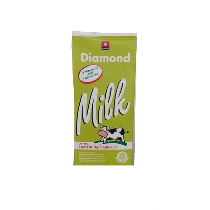 Susu UHT Diamond Low Fat 1 liter