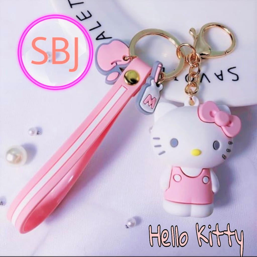 Gantungan Kunci Keychain gift souvenir unik karakter SANRIO-Hello Kitty