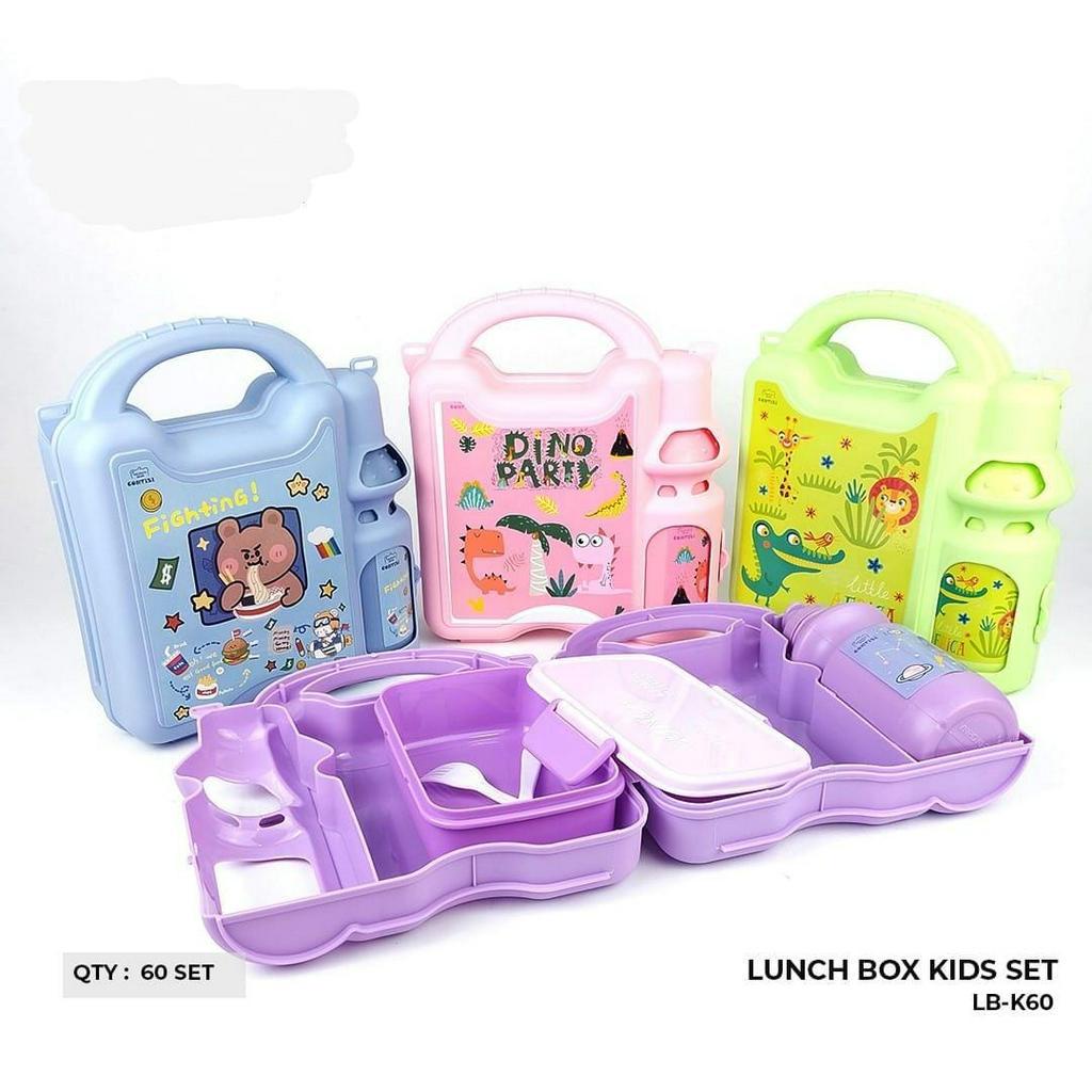Lunch box kids set