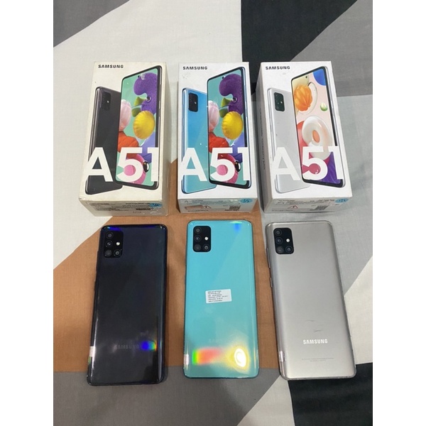 SAMSUNG A51 RAM 6/128GB SECOND EX SEIN FULLSET MULUS