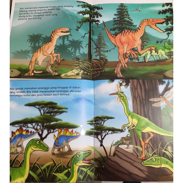 Seri Pengenalan Dinosaurus - Buku Cerita Anak - zikrul Kids