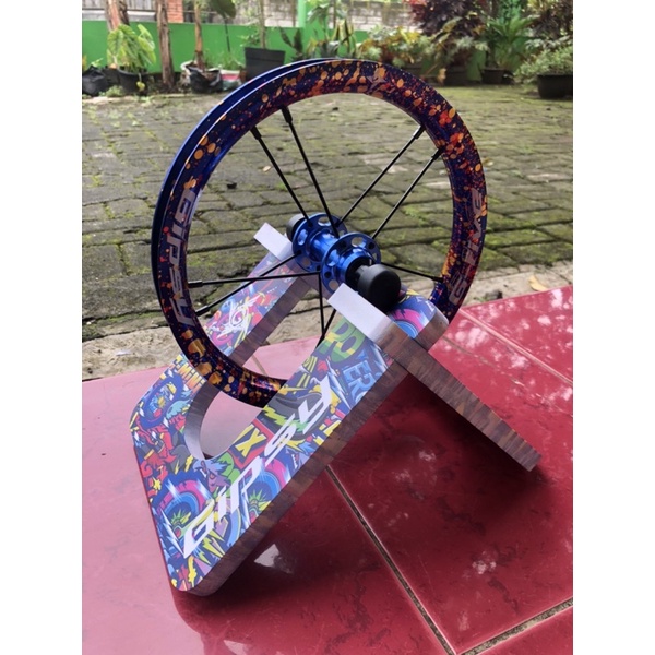 wheelset gipsy G-Five Splash 12inch pushbike balance bike velg