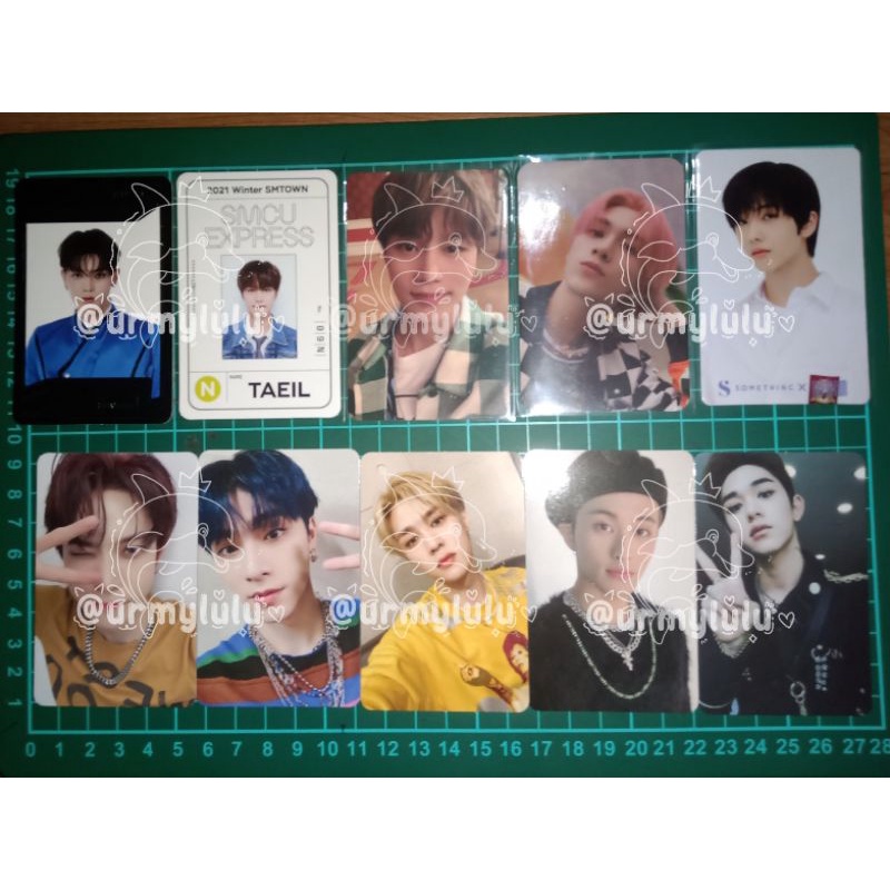 Uc taeyong jewel universe/ pc taeil universe jewel / pc hendery standee kickback / pc jisung sometin