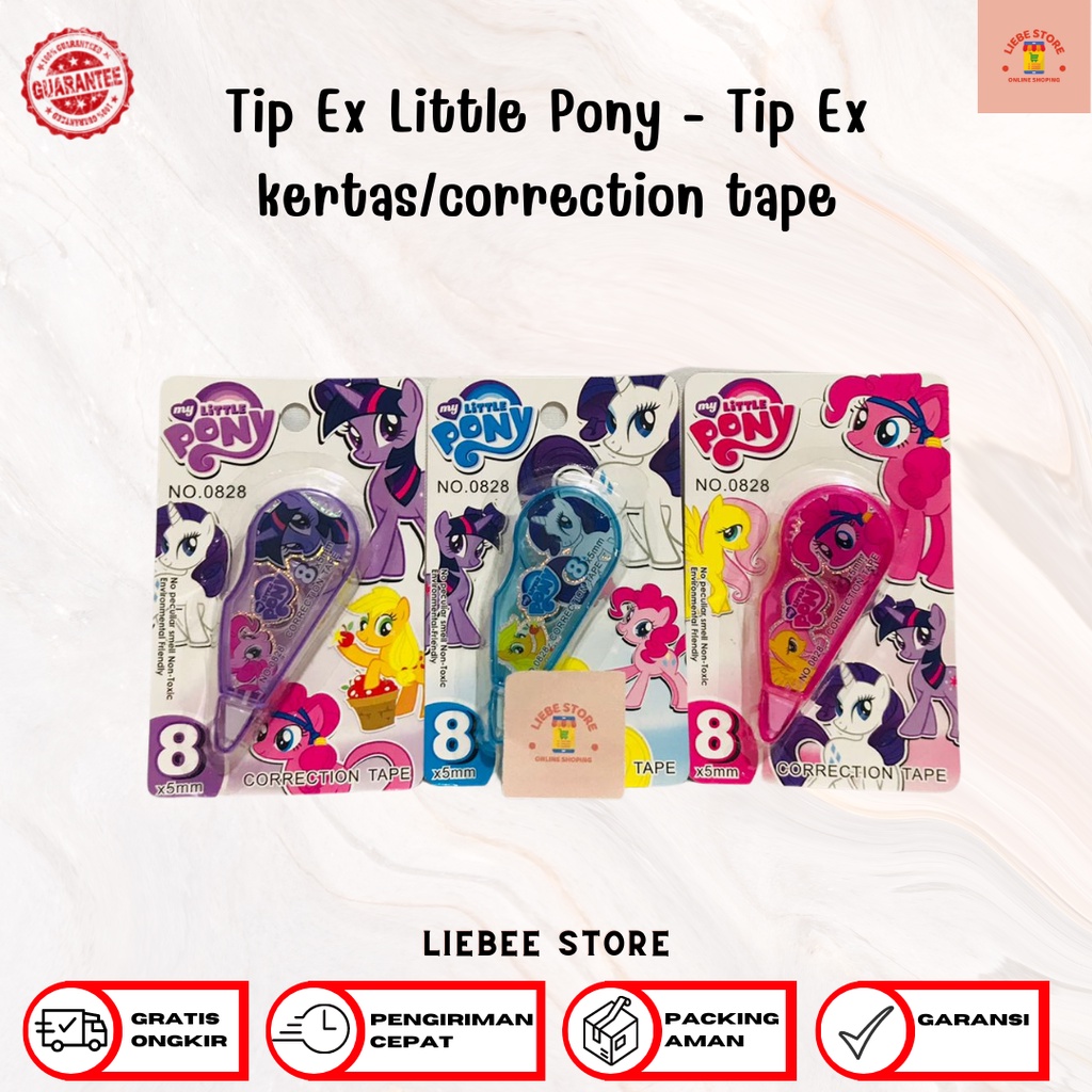 

Tip Ex Little Pony - Tip Ex kerta/correction tape