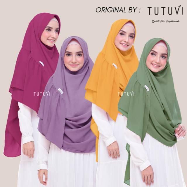 Pastan Laudya by Tutuvi hijab Pasmina Instan